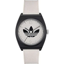 Adidas Street Project Two Aost23549 White Silicone Logo Watch