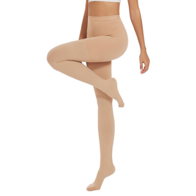 Womens Opaque Compression Pantyhose 20-30 mmhg - Support Therapy & Shaping