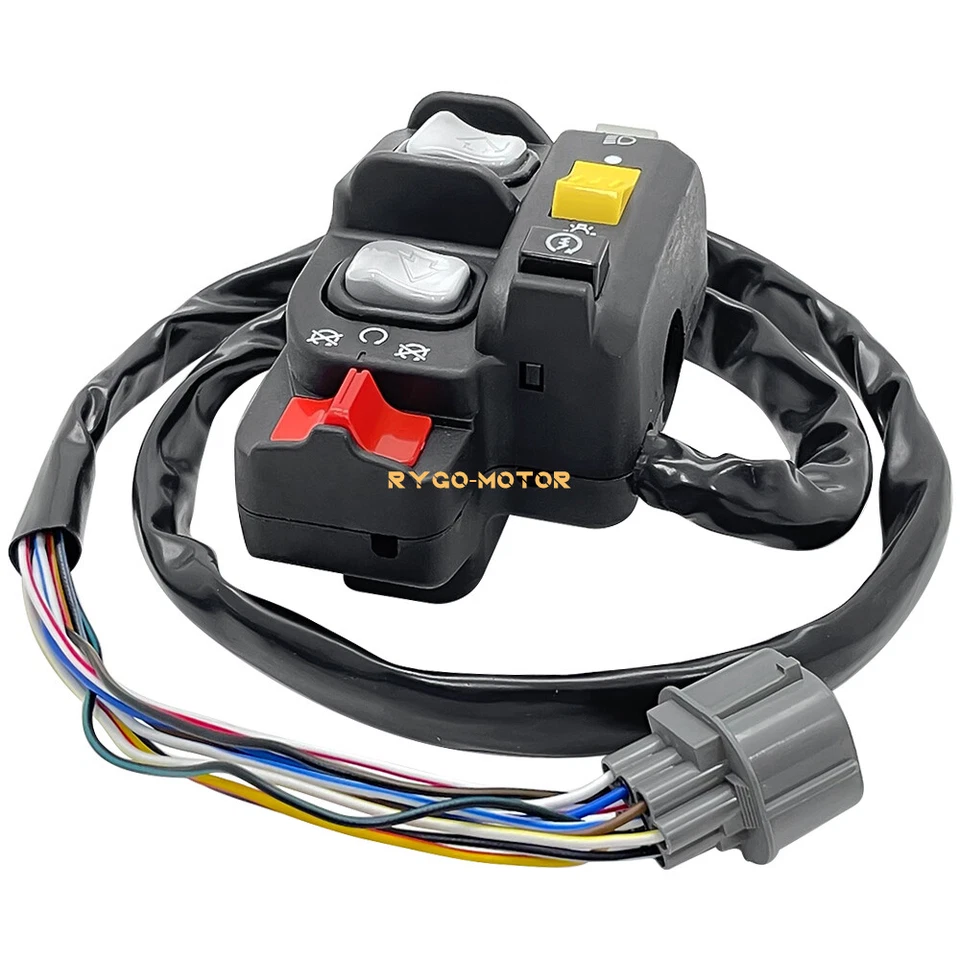 Interruptor de parada de arranque de manillar 2003-2005 faro para Honda Rincon 650 TRX650 Foto 4 de 4
