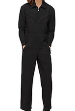 Whistles Ultimate Utility Jumpsuit Black US-8 New
