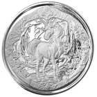 2024 Unicorn 1/2 oz 999 Silver Coin Beautiful Mythical Horse BU Scottsdale