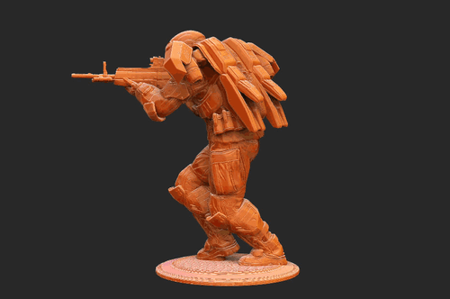 Halo Marine ODST Bullfrog [Reach] Miniature - Resin 3D Printed Wargame/D&D - Picture 12 of 16