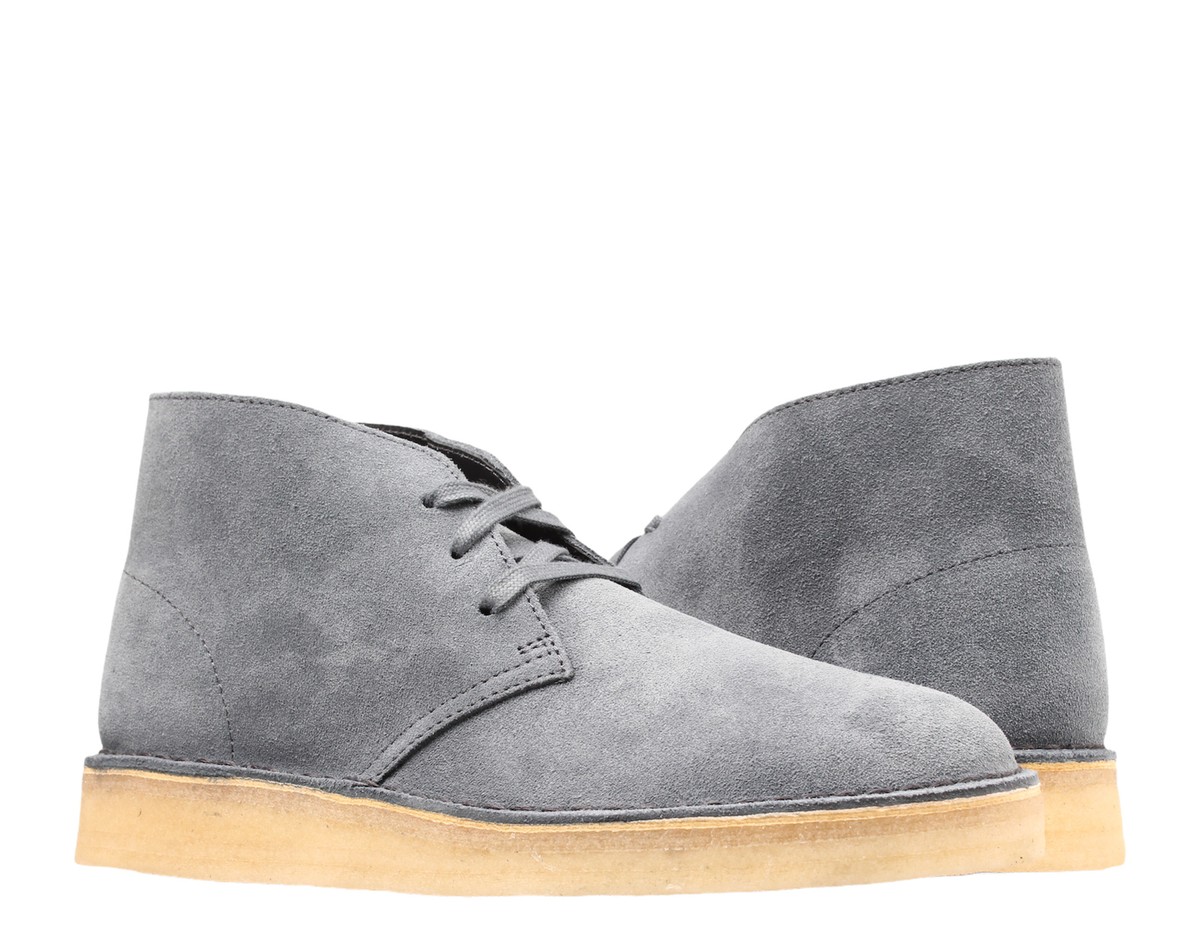 Clarks Originals Desert Coal Blue Suede Men display picture 2