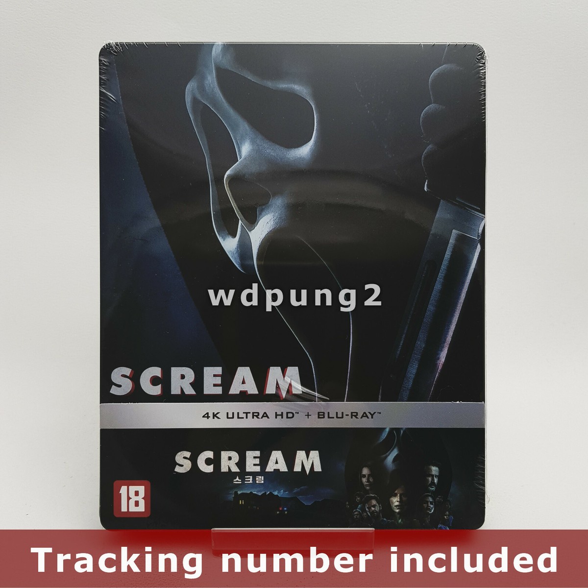 Scream (2022) - 4K UHD + BLU-RAY Steelbook | eBay