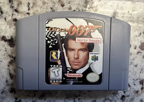 007 Goldeneye Not For Resale N64 NFR