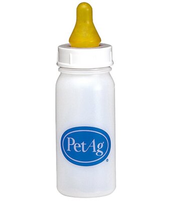 Große Flasche 4 oz 120 ml zum Säugen von mittelgroßen und großen Welpen Petag 