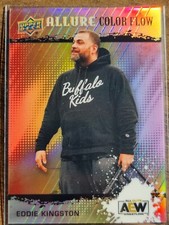 2022 AEW Eddie Kingston FULL RAINBOW ACHIEVEMENT ALLURE Color Flow Card #86195
