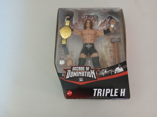 WWE Elite Collection Triple H Action Figure Decade Of Domination HHH - NEW!