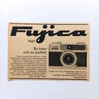 1964 Fuji Fujica demi appareil photo publicitaire publicité print ad