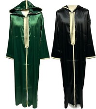 Marokkanisch Stil mit Kapuze Thawb Jabador Djellaba Jubba Lang