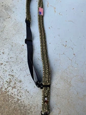 Convertible/Adjustable Rifle Sling Tactical Paracord 1 or 2 Point w/Dog Tag