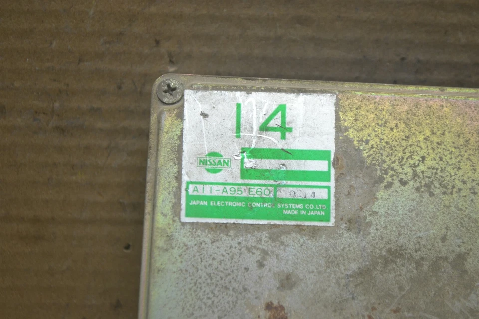 1990 Nissan Stanza MT Engine Control Unit ECU A11A95E60 Module 464-12D2 - Image 2 of 4