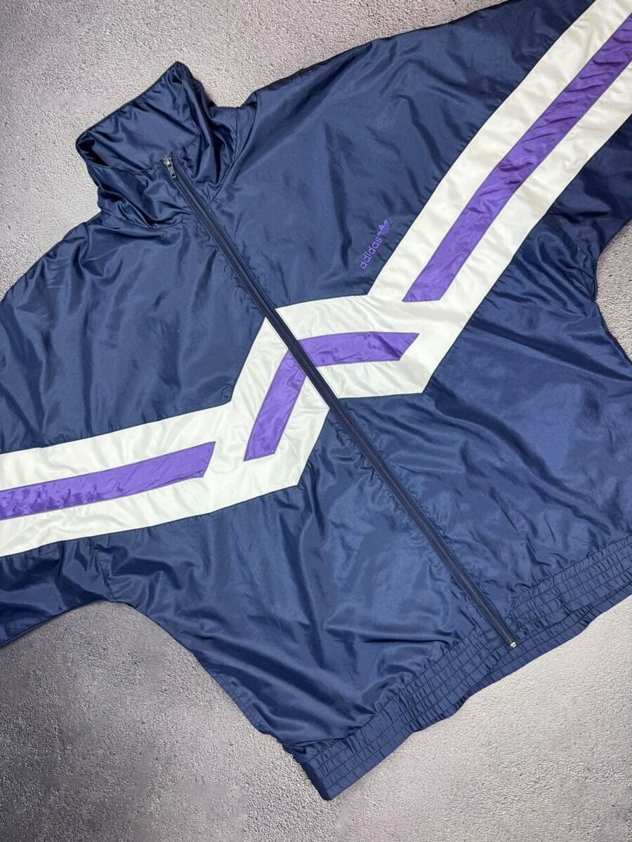 Vintage Adidas Originals Nylon Track Top Size D6/F180 | eBay Vintage Adidas Originals Nylon Track Top Size D6/F180 | eBay