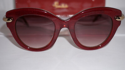 POMELLATO New Sunglasses Cateye Red Gold Red PM0022S 49 23  display picture 2