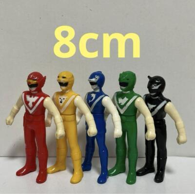 Power Rangers Chojuu Sentai Liveman Mini Soft Vinyl Figure 5p set