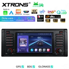 Android 14 7" Car Stereo 8GB 256GB 8-Core GPS NAVI WIFI DSP DTS HiFi for BMW E39