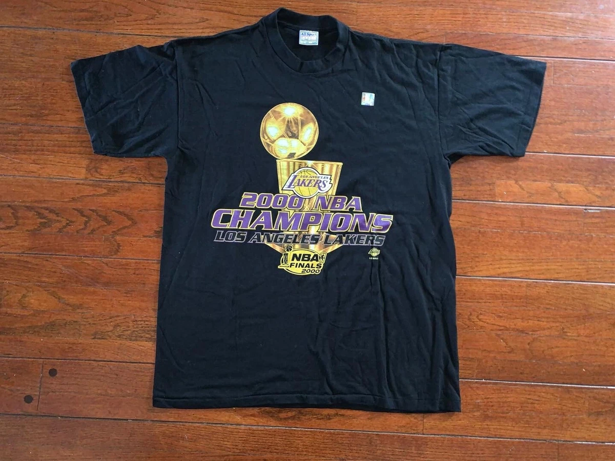 Vintage 2000 Los Angeles Lakers Championship Shirt 