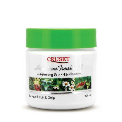 Cruset Ginseng 7 Herbs Honey Herbal Hair Spa Treatment Soften Healthy  500ml. | eBay