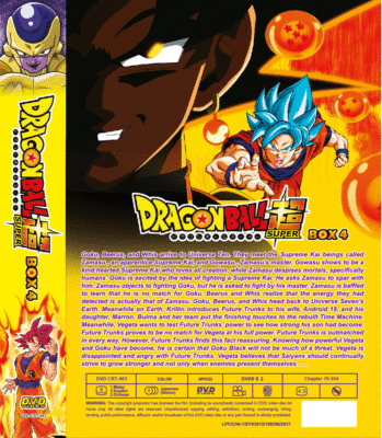 ANIME DVD DRAGON BALL SUPER Vol.79-104 Box 4 All Region