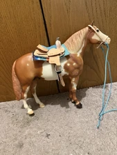 Handmade Cm 1:9 Traditional Scale Western Saddle Set Tack For Breyer Model Horse