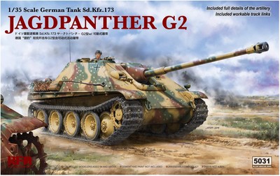 Ryefield Models 1/35 German Heavy Tank Destroyer Jagdpanther G2 Type mit beweglichem T