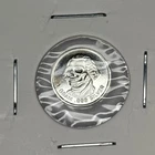 1 Gram 0.999 Fine Silver Round - Colonial Skull
