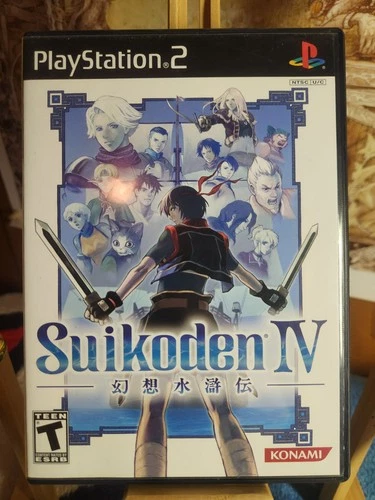 Suikoden IV Sony PlayStation 2, 2005, Complete In Box Great Condition
