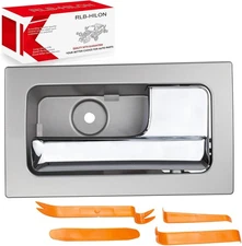 RLB-HILON Interior Door Handle Compatible with Ford Right Side, Silver Gray 