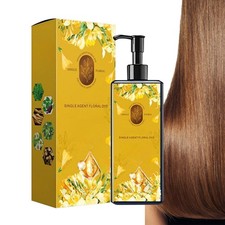 Long-Lasting Plant-Based Hair Dye, Gray Coverage with Nourishing Floral Formula