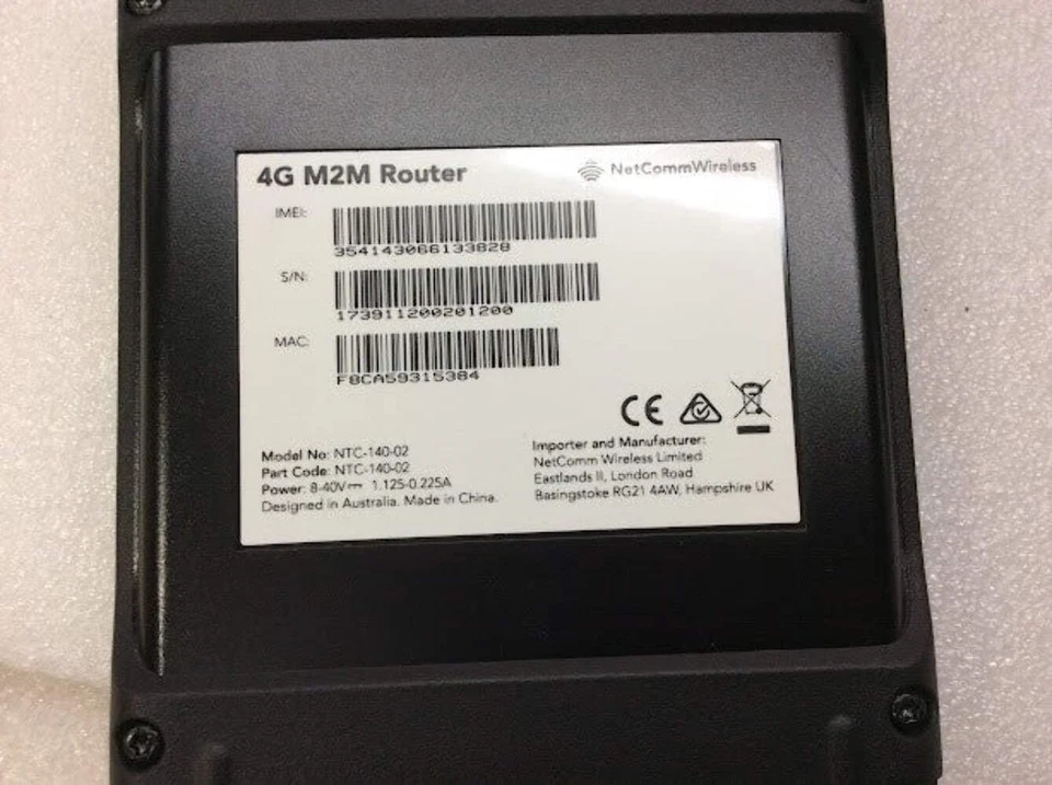 NetComm Wireless NTC-140-02 4G M2M Router SMS IoT 2xGb Ports - Image 2 of 4