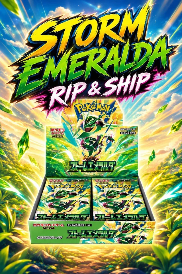NEW!! Storm Emeralda - Rip&Ship!!
