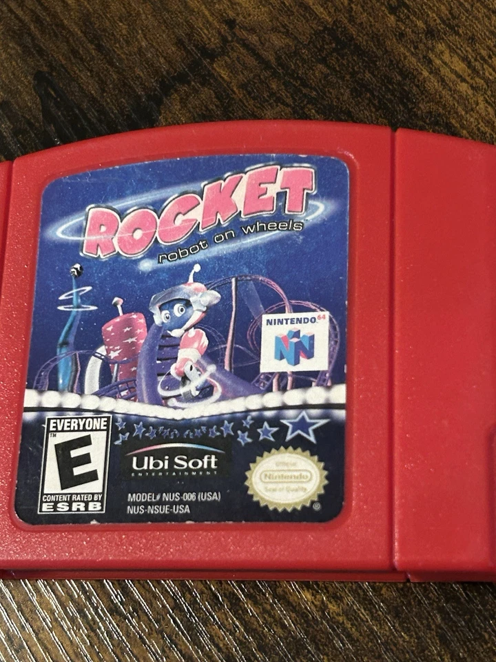 Rocket Robot on Wheels N64 Nintendo 64 Video Game Works 100% Authentic RARE HTF - Image 2 of 4