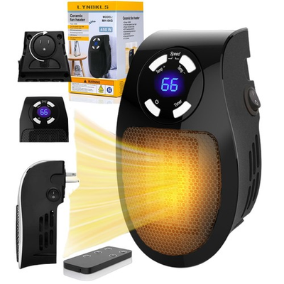 #ad Upgrade Smart Plug in Wall Space Heater450W Programmable Portable Electric S... $30.11