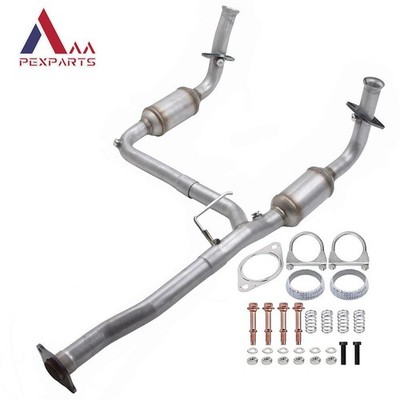 Y pipe with Catalytic Converters Set Direct Fit For Jeep Liberty 3.7L 2005-2007