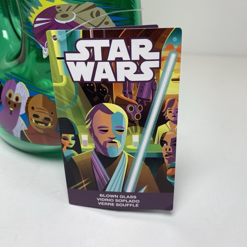 Disney Parks Star Wars Jeff Granito Blown Glass Pitcher Sculpture Vase Art New - Bild 2 von 14