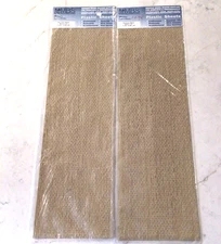 Rough Brick Plastic Sheets dollhouse miniature Model Builders Supply 1:24 7"x24"