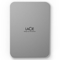 LaCie Mobile Drive Moon 1TB External Hard Drive Portable PC Mac iPad & iPhone