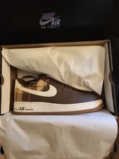 Nike Air Force 1 Low Herren Sneaker kariert Braun/Beige EU 47,5 DV0791-200