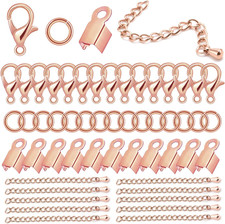 580 Pieces Jewelry Making Accessories Set Including 250 Open Jump Ring Connector