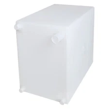 WT2464 10 gal. Fresh Water Tank w 1/2" Fittings 17"L x 14"W x 10"H