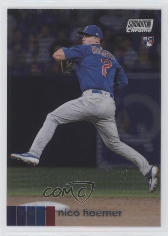 2020 Topps Stadium Club Chrome Nico Hoerner #253 2g8