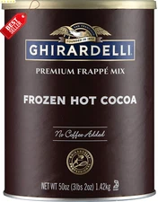 Frozen Hot Cocoa Mix 3.12Lb Can Rich Creamy Chocolate Beverage US