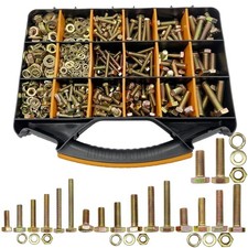900pcs Metric Bolt Assortment Sets M6 M8 M10 M12 Grade 8.8 Heavy Duty Bolts &