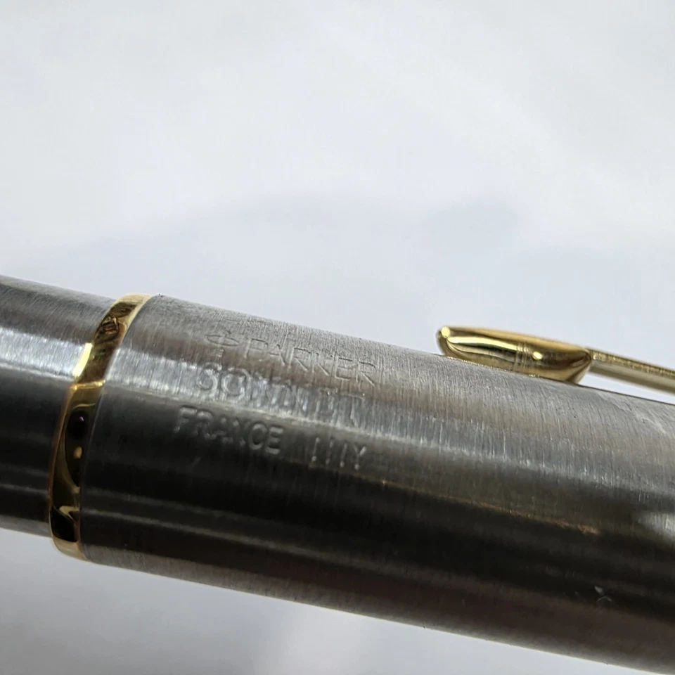 Vintage Parker Sonnet Ballpoint Pen w/ Paperwork & Box - 1997 Ryder Cup European - Image 4 of 4