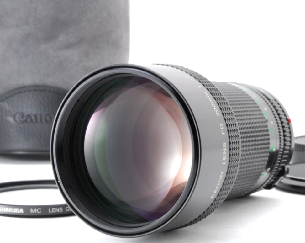 （美品）Canon New FD NFD 200mm f/2.8 Canon FD f/2.8 Camera Lenses 200mm Focal for sale | eBay