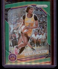Rickea Jackson #118 2025 Panini Prizm WNBA Green Prizms