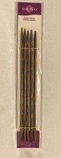 Knit Picks Double Pointed Knitting Needles Wooden 8   4mm 5 Pc Item 90288 NEW