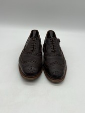 Allen Edmonds Neumok 2.0 Men  s Sz 11E Dark Brown Leather Wingtip Oxfords Shoes.