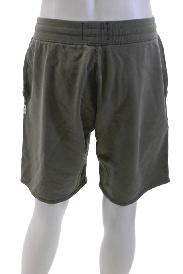 Pantalones Cortos para Hombre REIGNING CHAMP Verde Algodón Cordón Ejército Talla L Foto 3 de 4