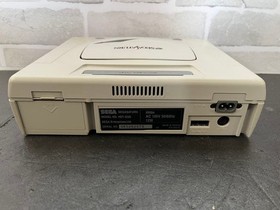 SEGA Saturn HST 3220 Console Box HST0014 Cream 2 Controller Ports Tested